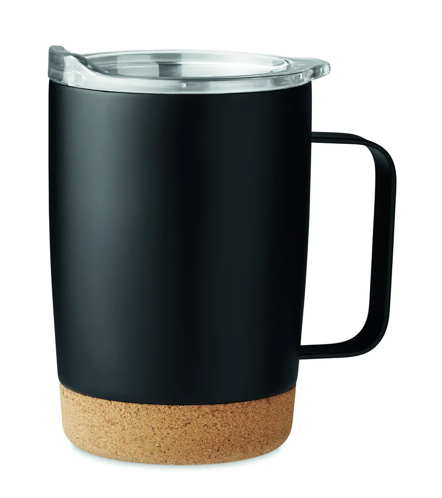 Ruby · Doppelwandiger Becher 300ml – Zwart
