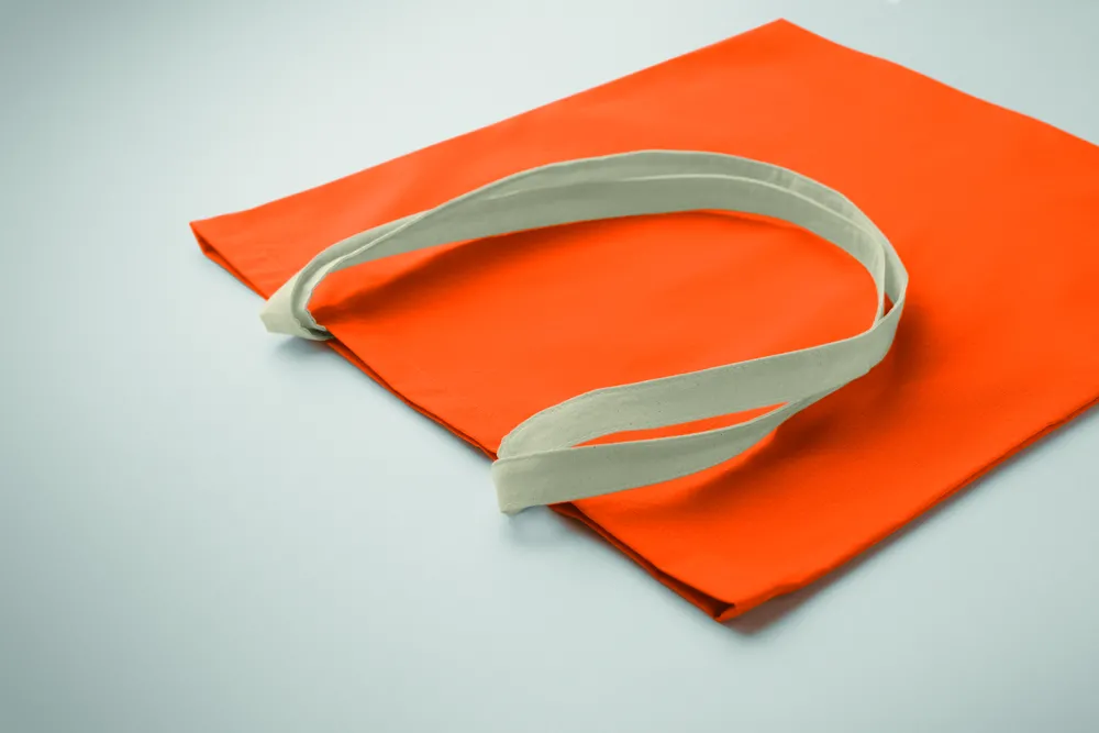 Zevra Colour · Katoenen boodschappentas – Oranje