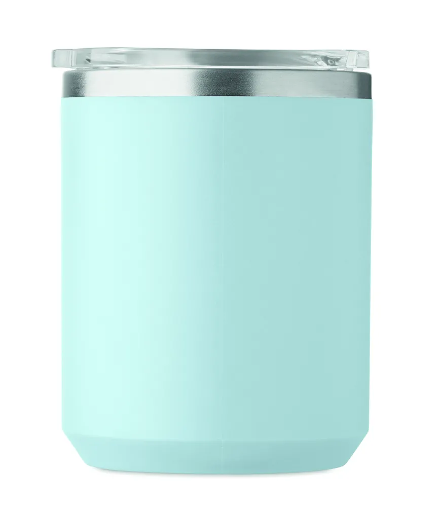 Cocoa · Dubbelwandige mok 400ml – Babyblauw