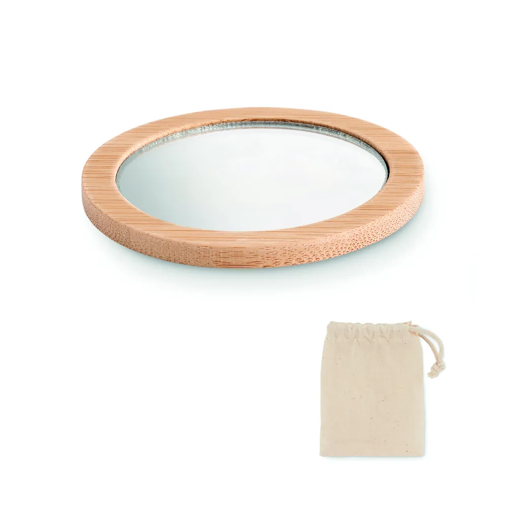 Malay · Bamboe make-up spiegel – Hout