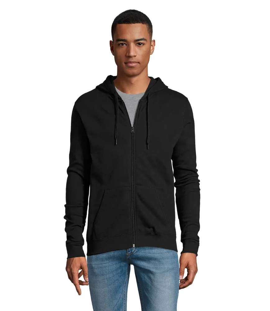Stone unisex hoodie 260g – Zwart