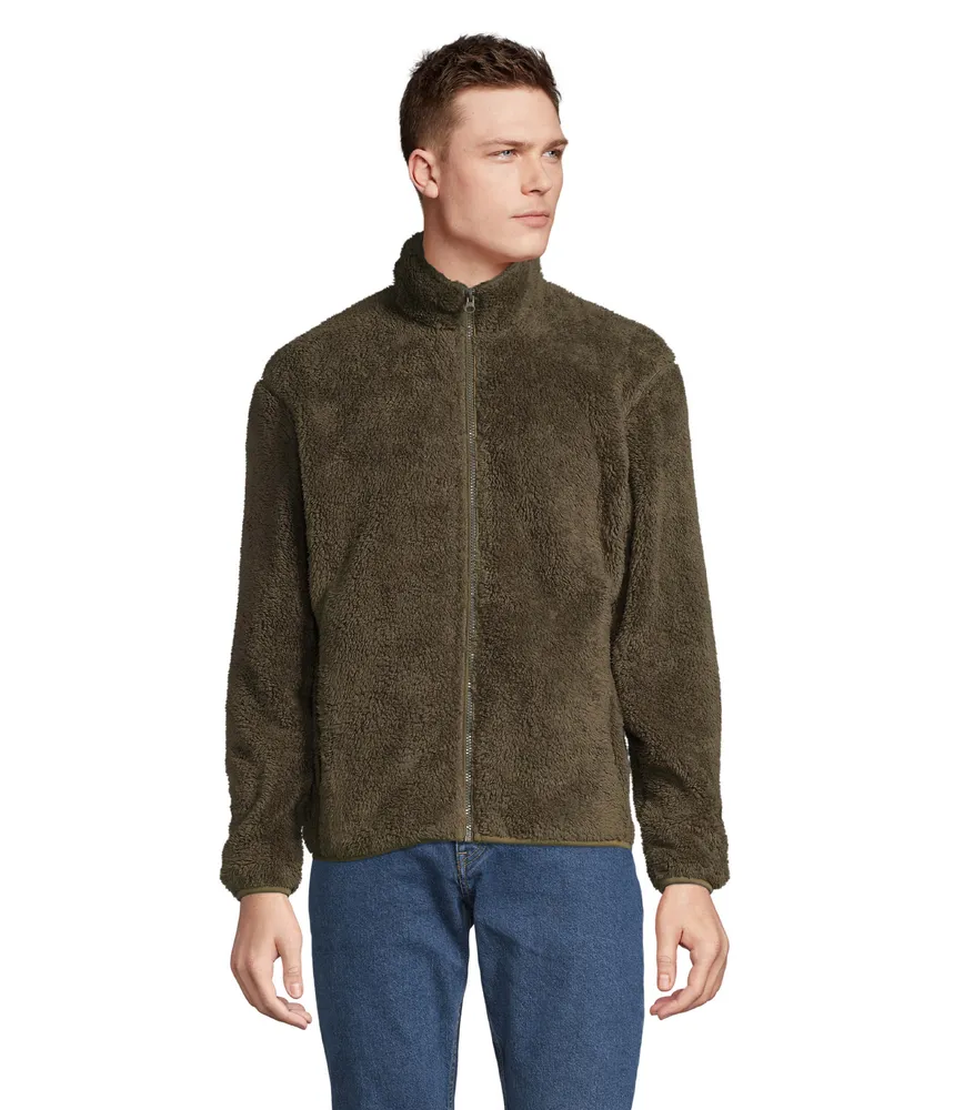 Finch Unisex Zip Fleece – Army