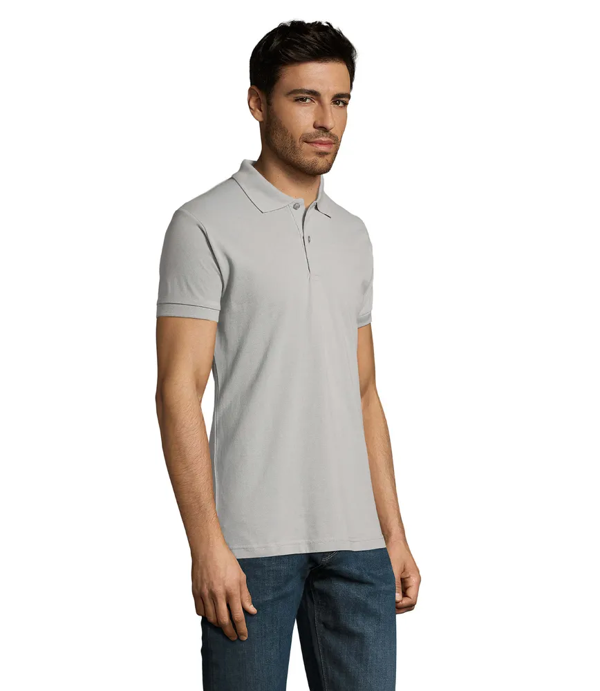 Perfect Men · Perfect Heren Polo 180g – Zuiver grijs