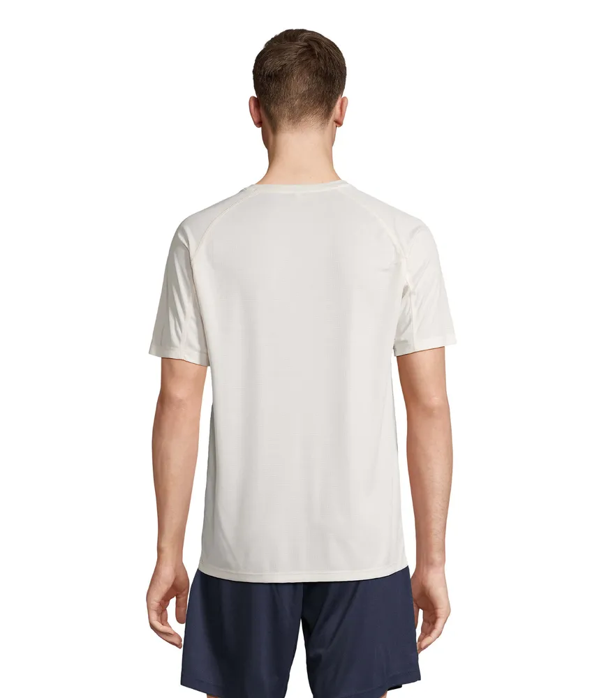 Vortex Raglan T-shirt – Gebroken wit