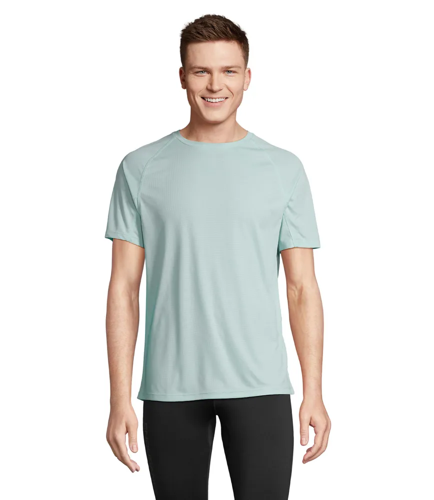 Vortex Raglan T-shirt – Arctic blue