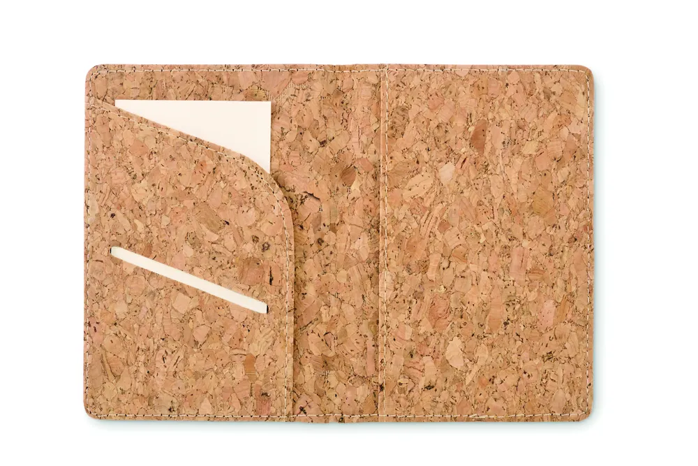 Corkpass · Kurken paspoorthouder – Beige