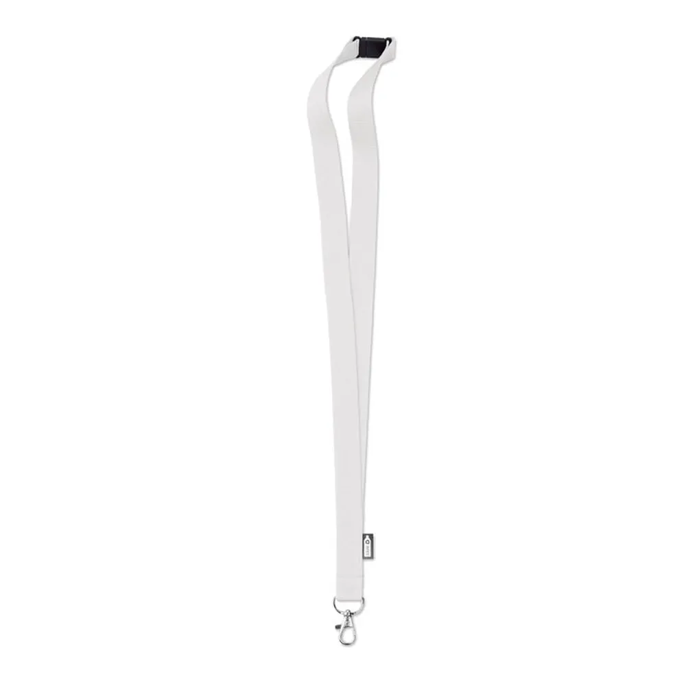 Lany RPET · RPET Lanyard – Wit