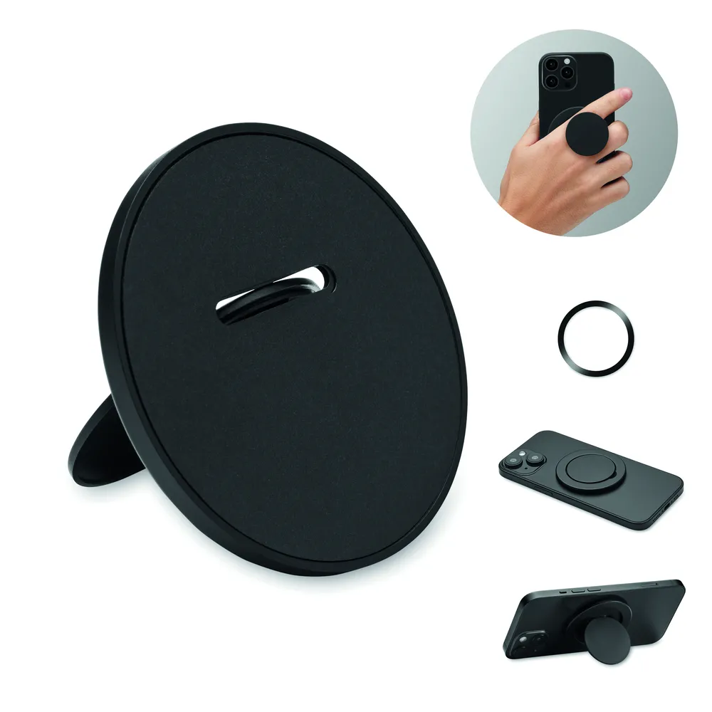 Able · Magnetische telefoonhouder – Zwart