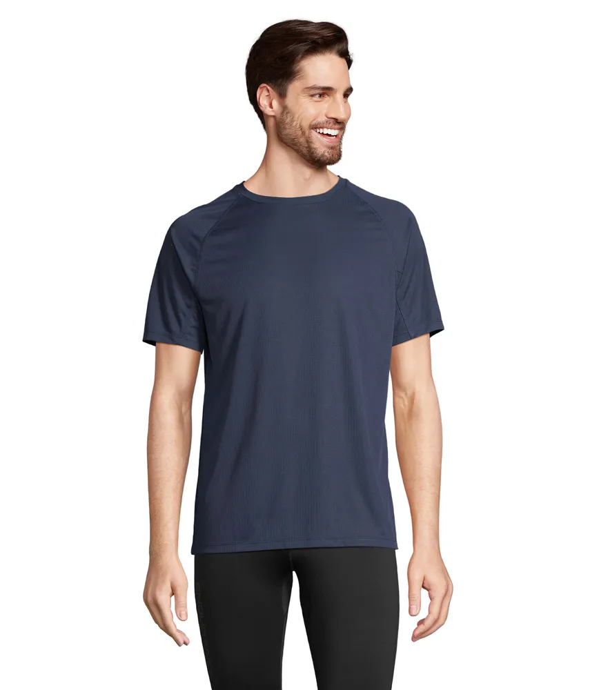 Vortex Raglan T-shirt – Franse marine