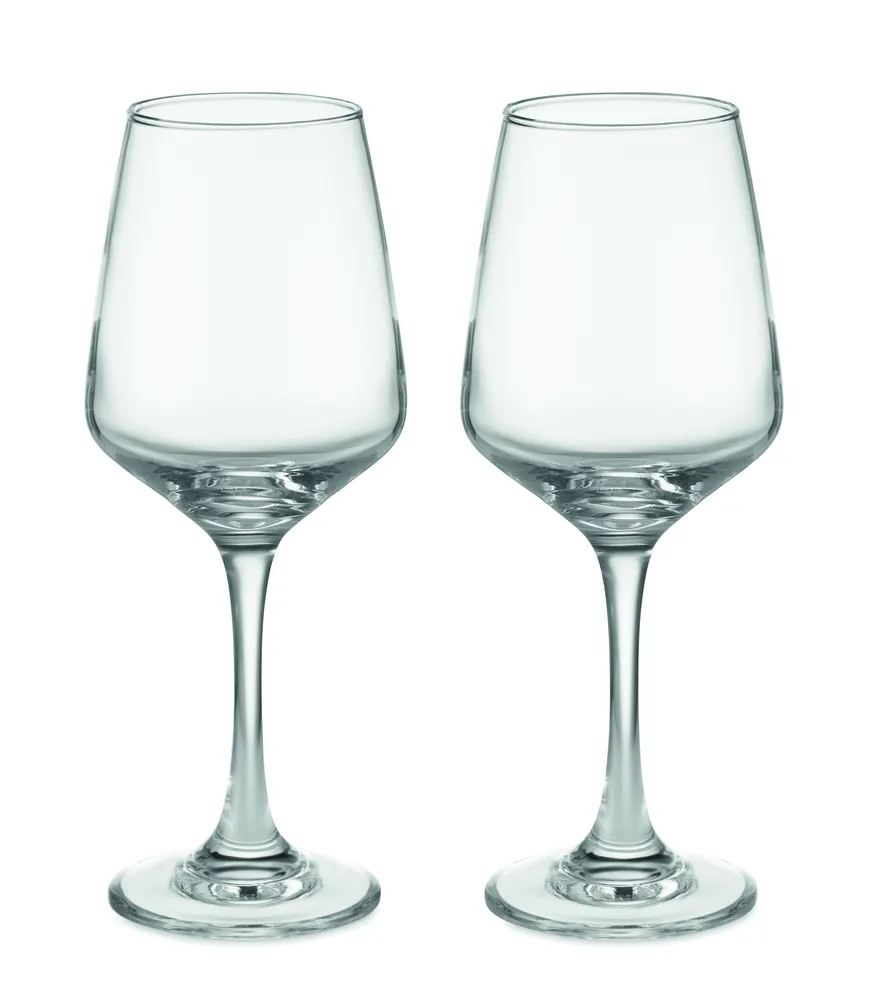 Cheers · Set van 2 wijnglazen – Transparant