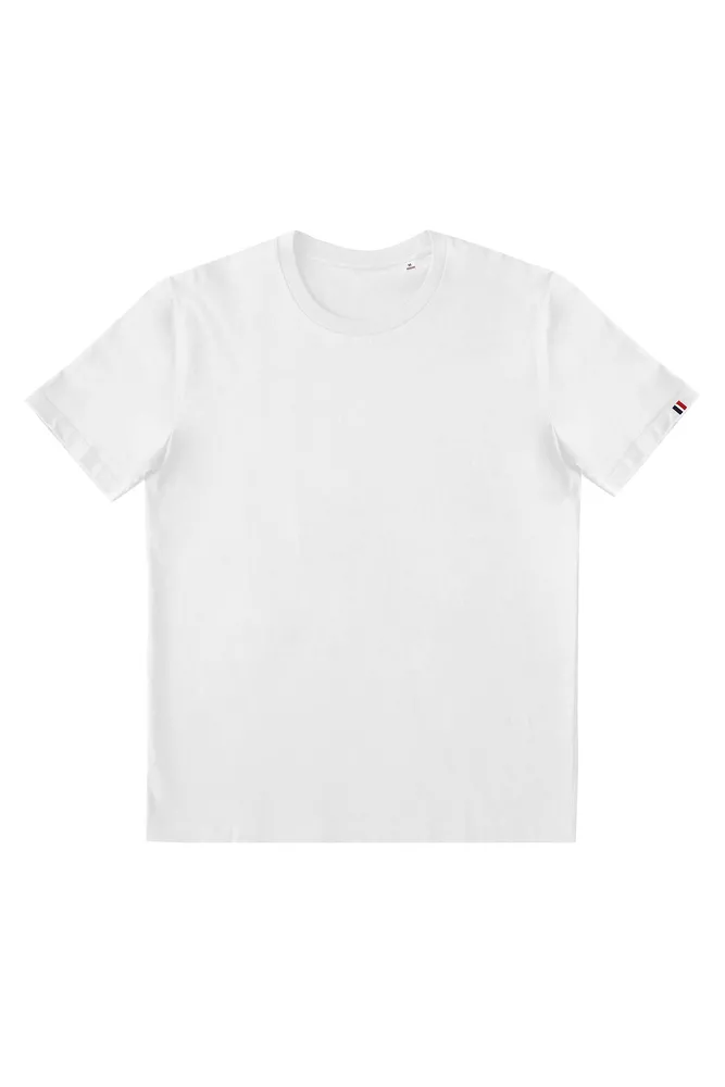 Sacha T-shirt Unisex France – Wit