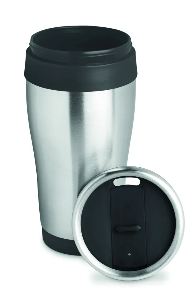 Tram · Rvs reisbeker 455 ml – Zwart
