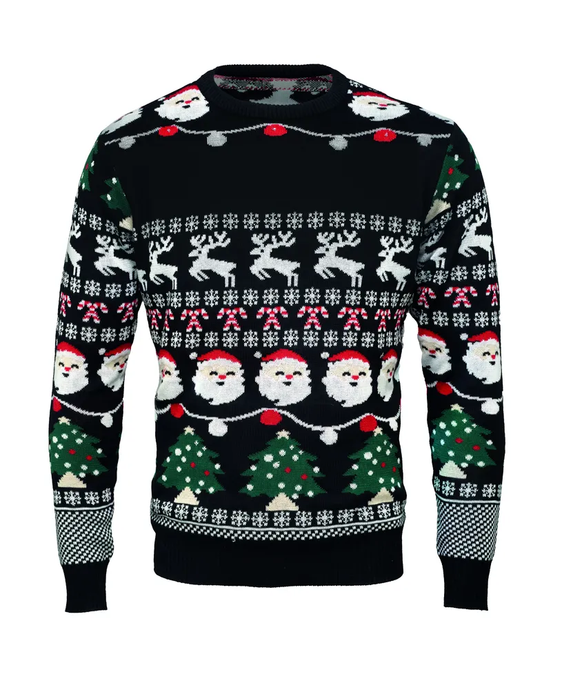 Shamis Large · Kerst LED-trui L/XL – Zwart