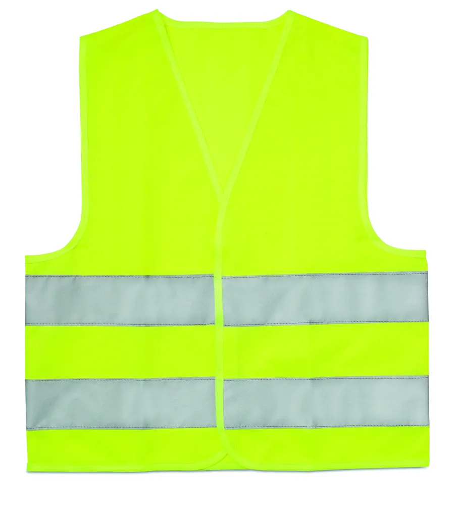 Mini Visible · Kinder zichtbaarheidsvest – Geel