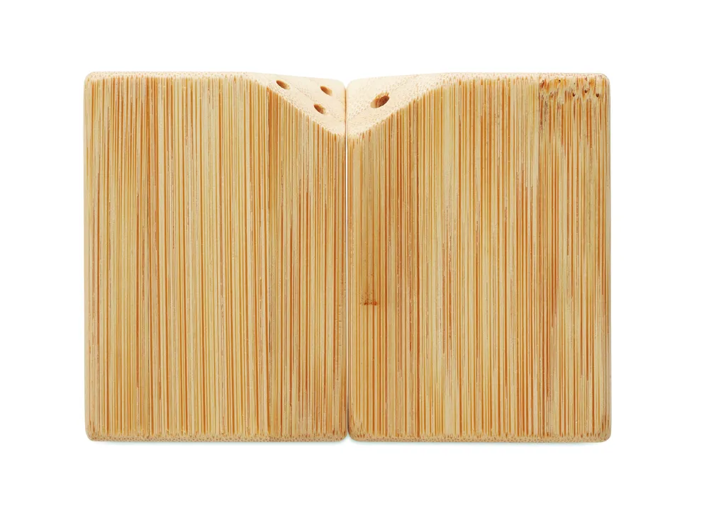 Both · Bamboe peper- en zoutstel – Hout