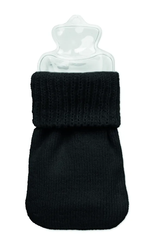 Warmmuff · Handwarmer gebreid polyester – Zwart
