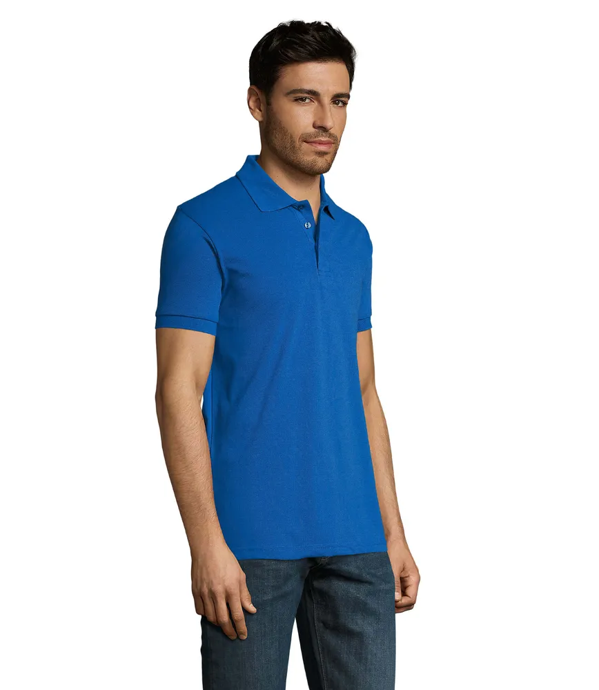 Prime Men · Prime heren polo 200g – Koningsblauw