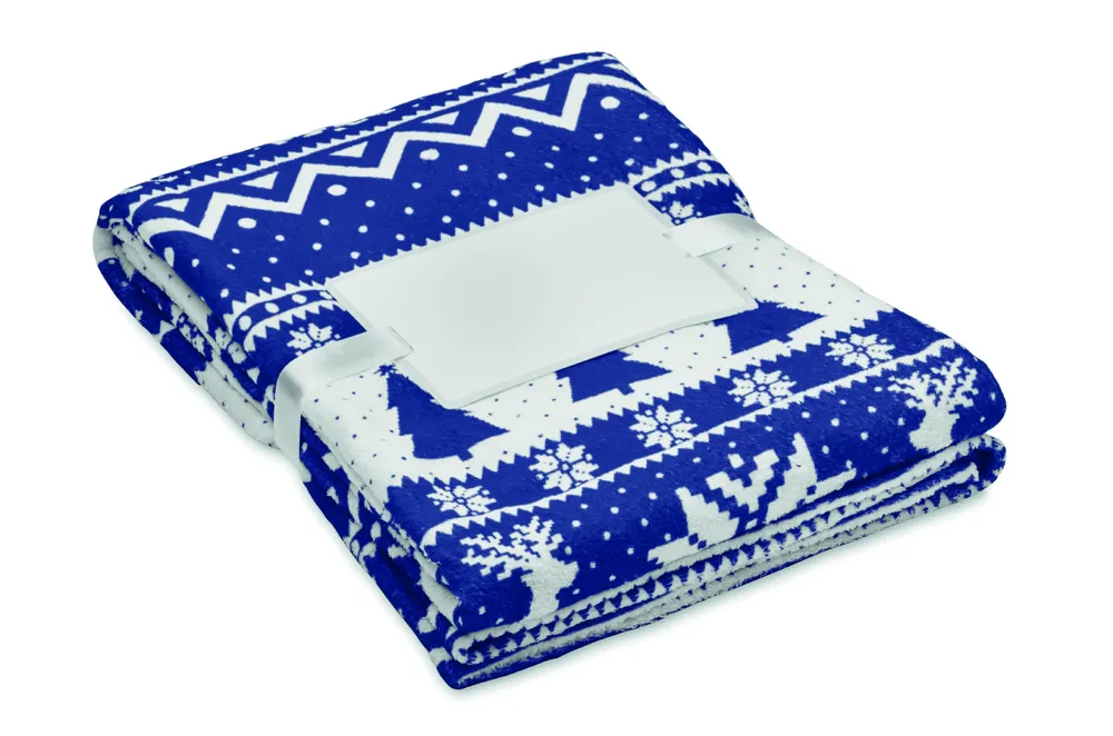 Tosti · RPET-fleecedeken 190gr/m² – Blauw