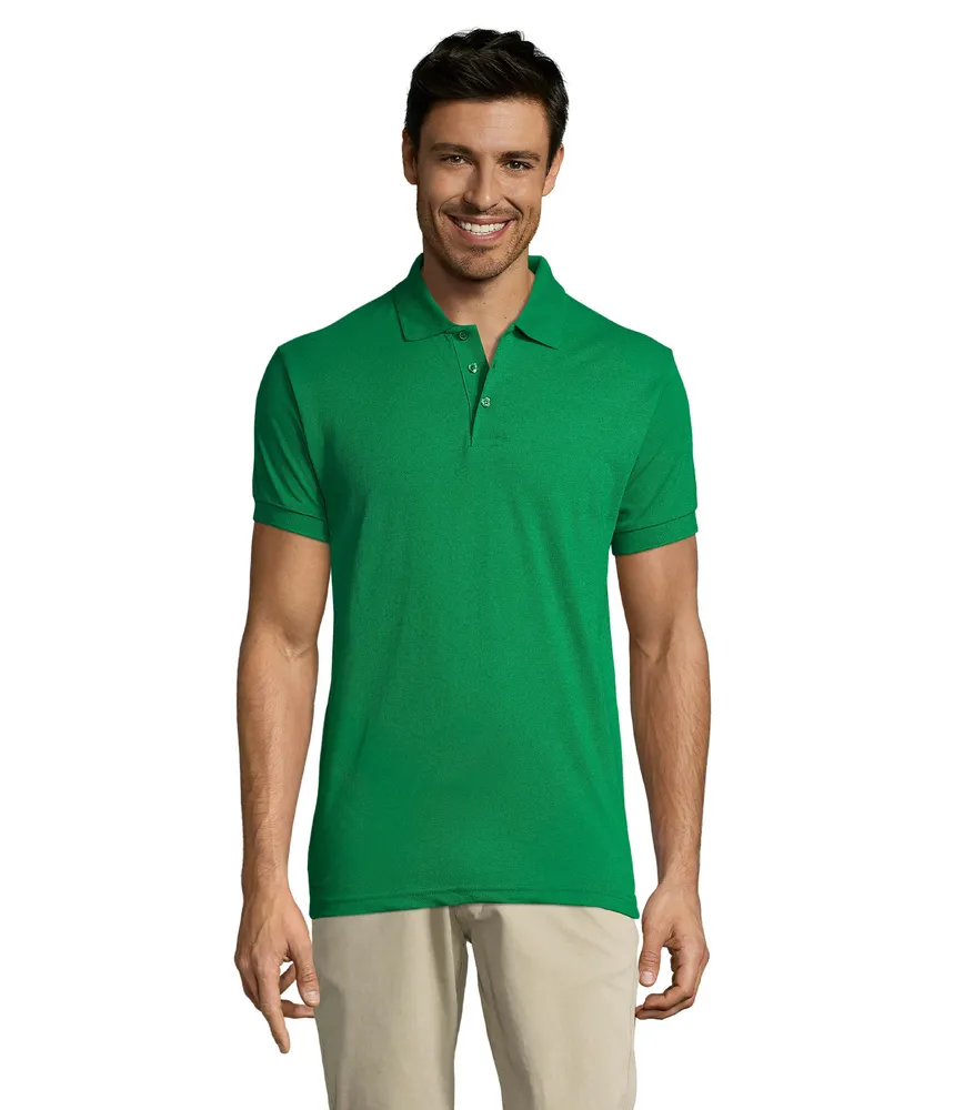 Prime Men · Prime heren polo 200g – Helder groen