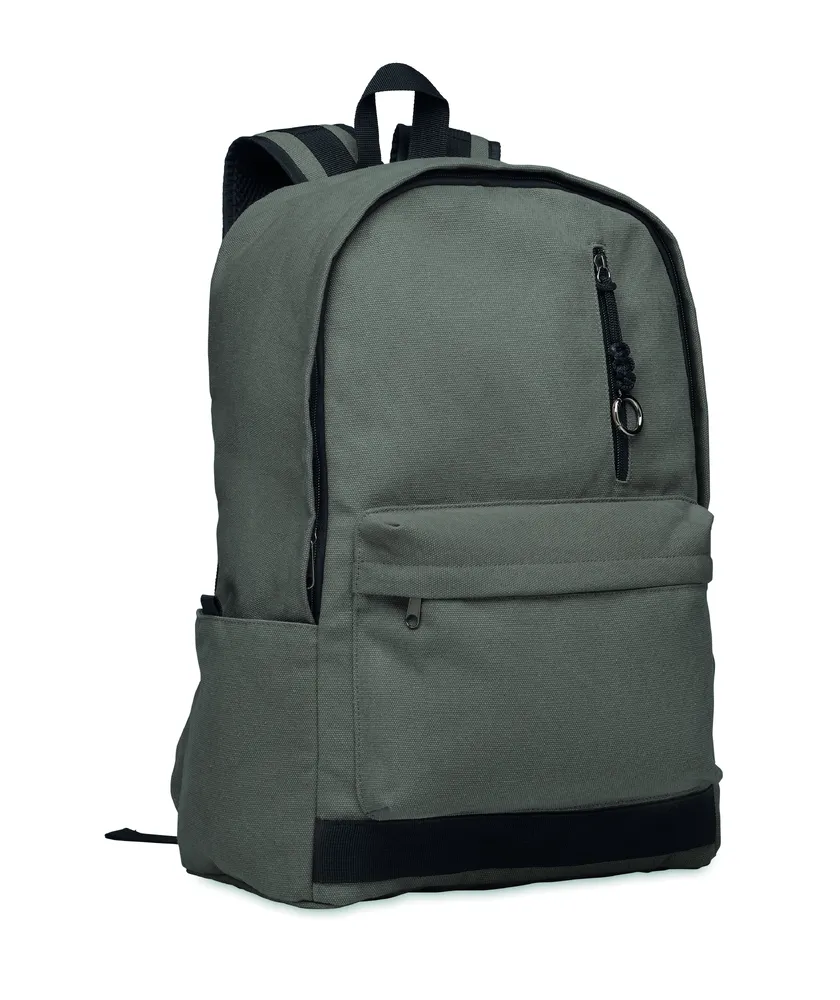 Leirur · 15 inch laptop rugzak – Steengrijs