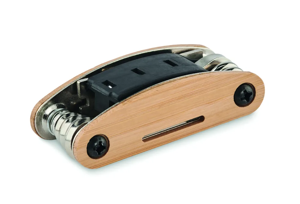 Mano · Zakformaat bamboe multi-tool – Hout