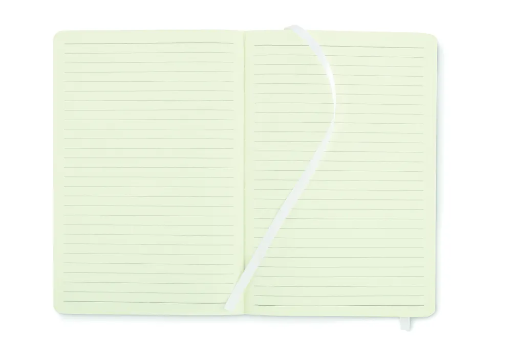 Breta · A5 gerecycled notitieboek – Wit