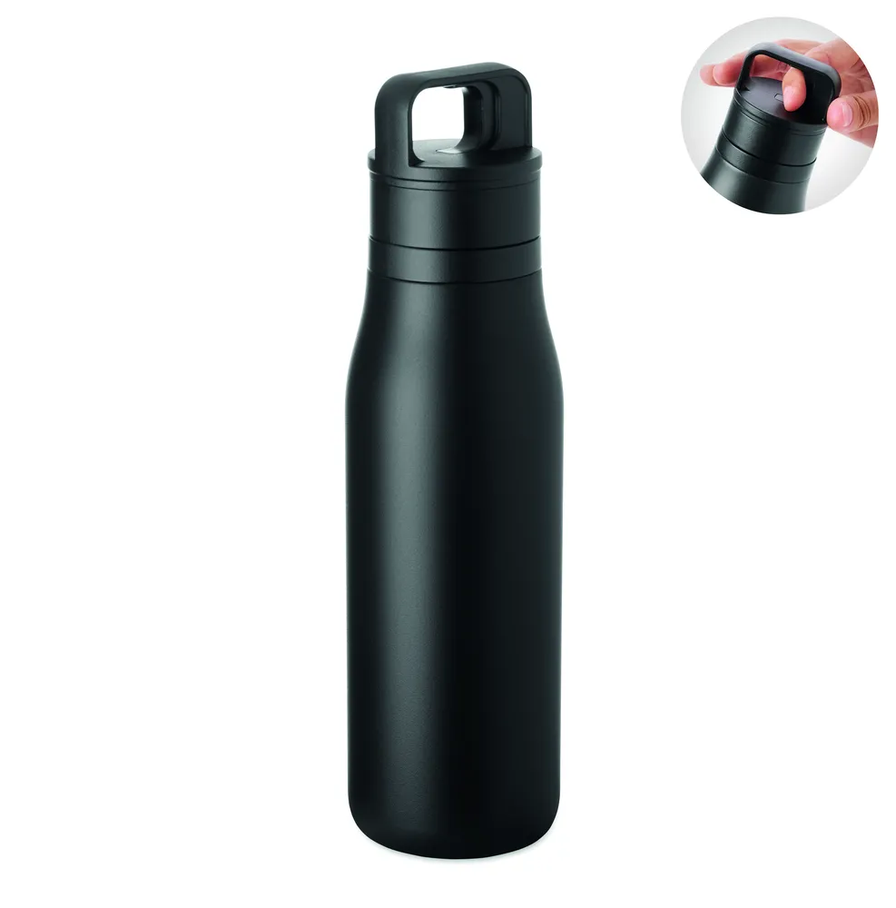 Empire · Dubbelwandige fles 500ml – Zwart
