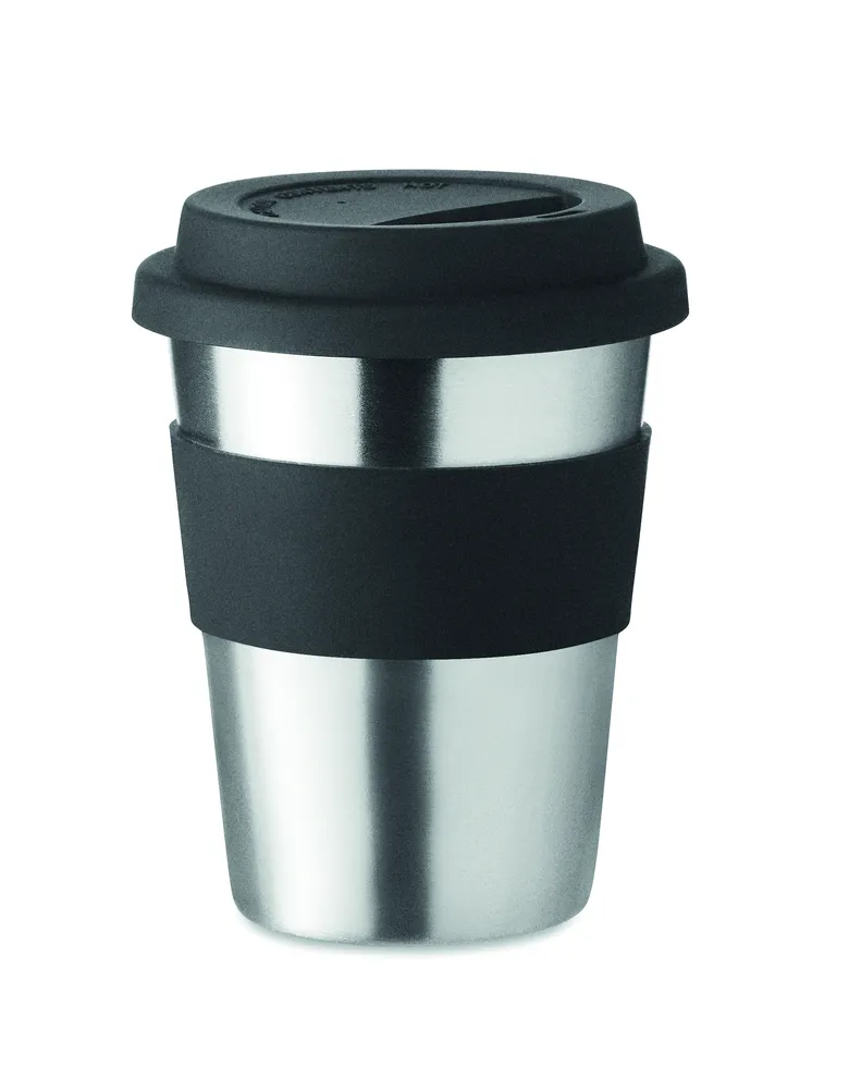 Irmug · Rvs drinkbeker 350 ml – Zwart