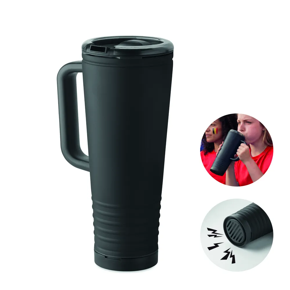 Howler Cup · Dubbelwandige beker 700ml. – Zwart