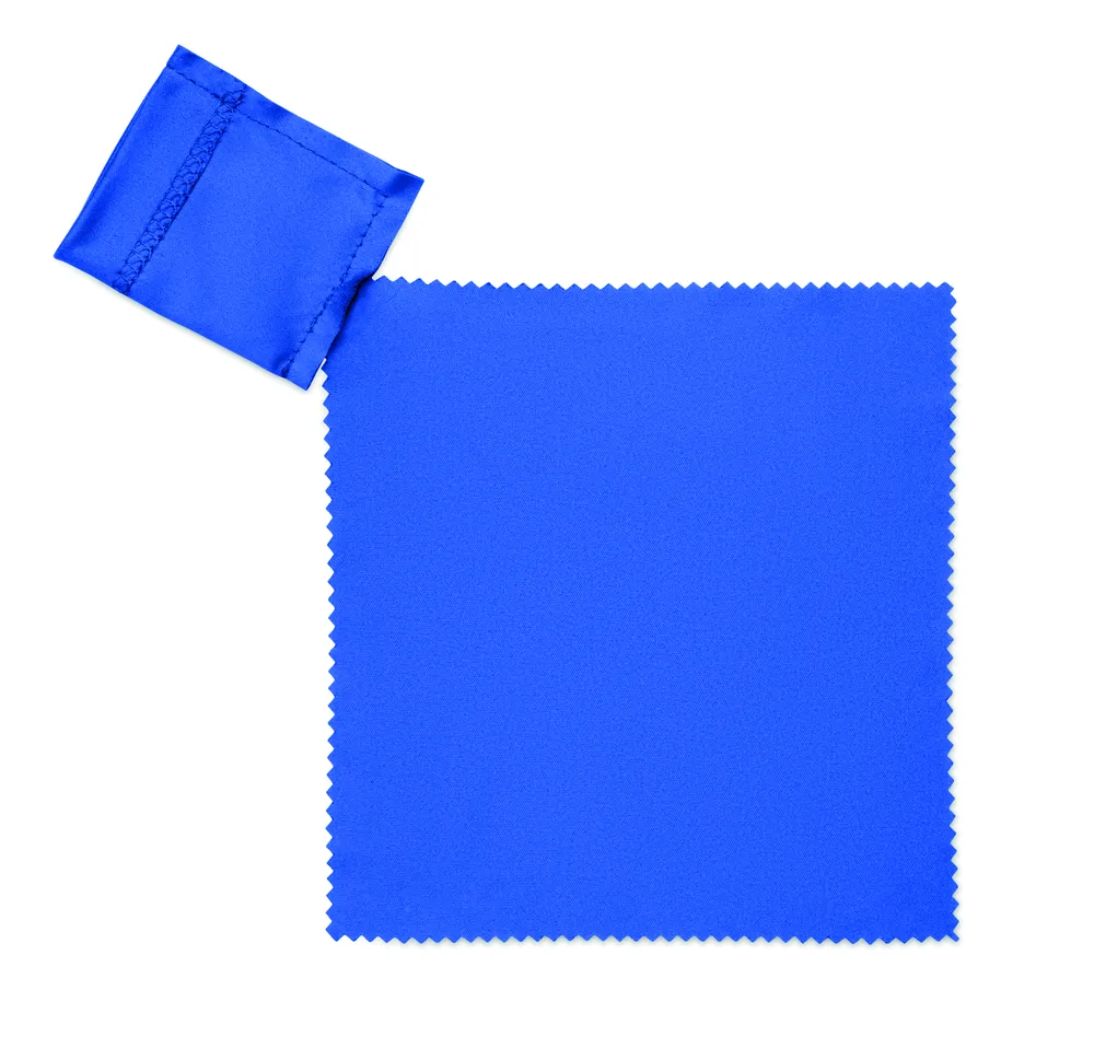 Clear · RPET reinigingsdoekje – Royal blauw
