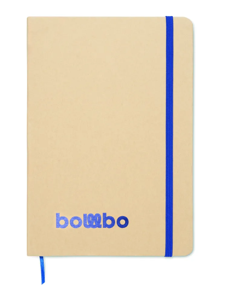 Route · Kleur onthullend A5 notitieboek – Blauw