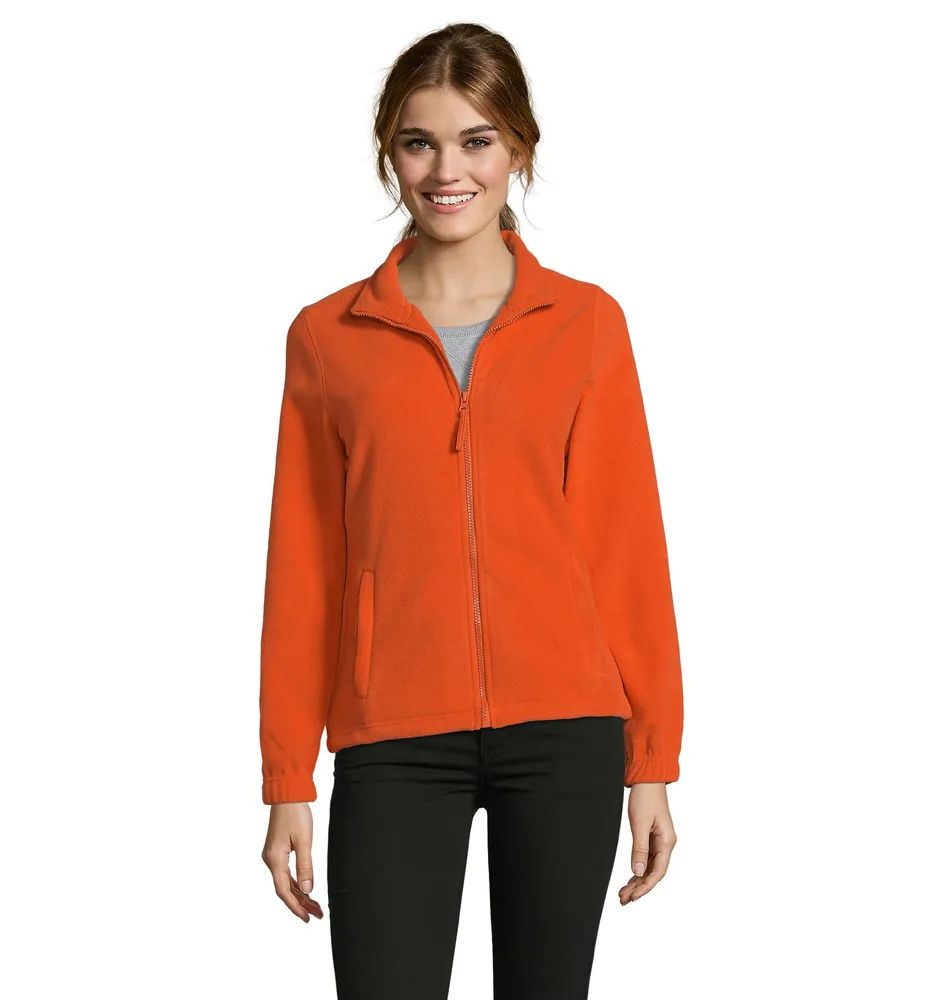 North Women Fleece 300g – Oranje
