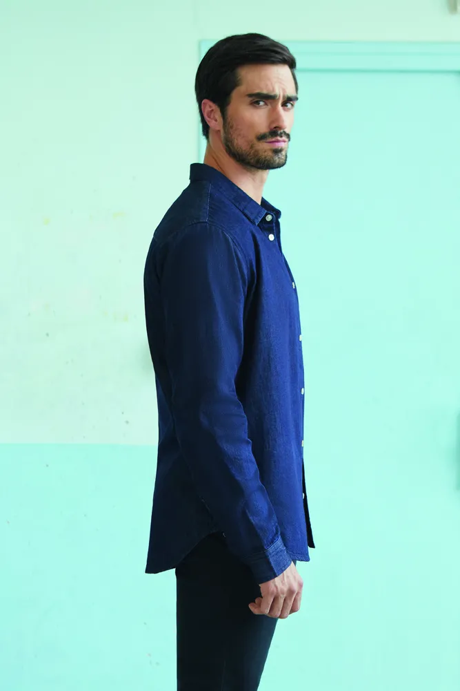 Bennett Men Denim Shirt – Brut denim