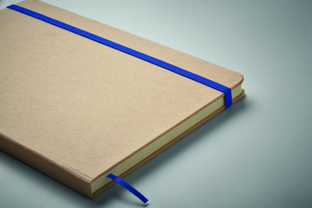 Route · Kleur onthullend A5 notitieboek – Blauw