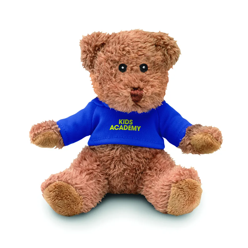 Johnny T · Teddybeer met T-shirt – Blauw