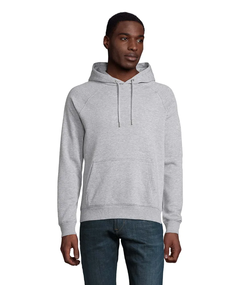 Stellar Unisex capuchon – Grijs gemêleerd 2