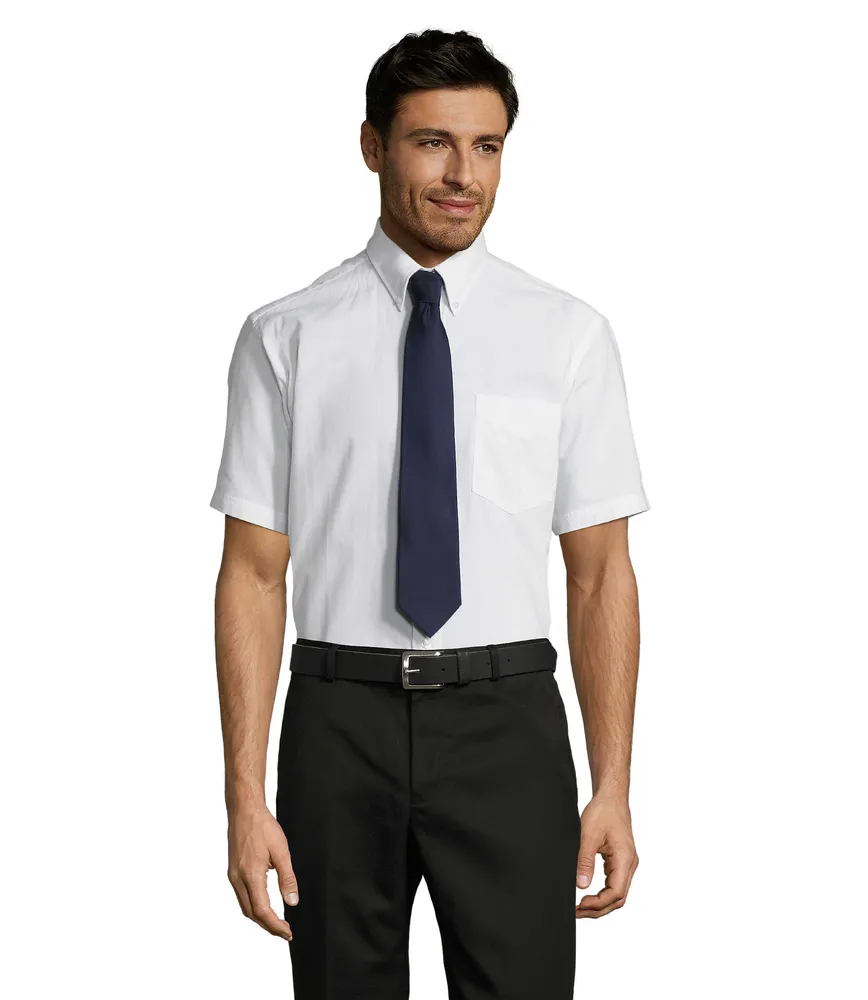Brisbane Oxford Men'S Shirt – Wit