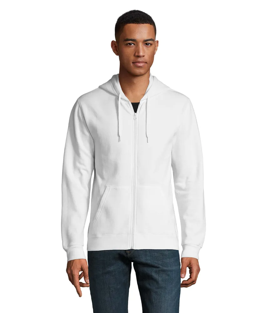 Stone unisex hoodie 260g – Wit