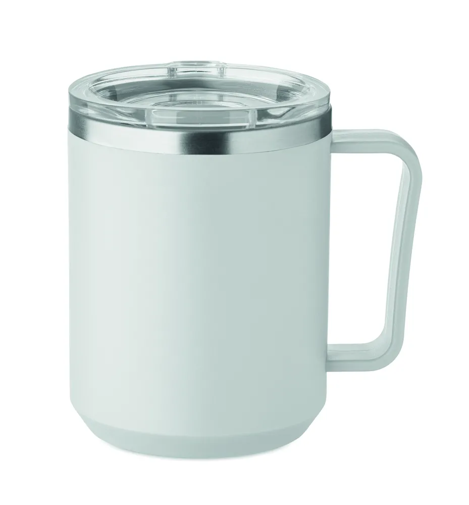 Cocoa · Dubbelwandige mok 400ml – Grijs