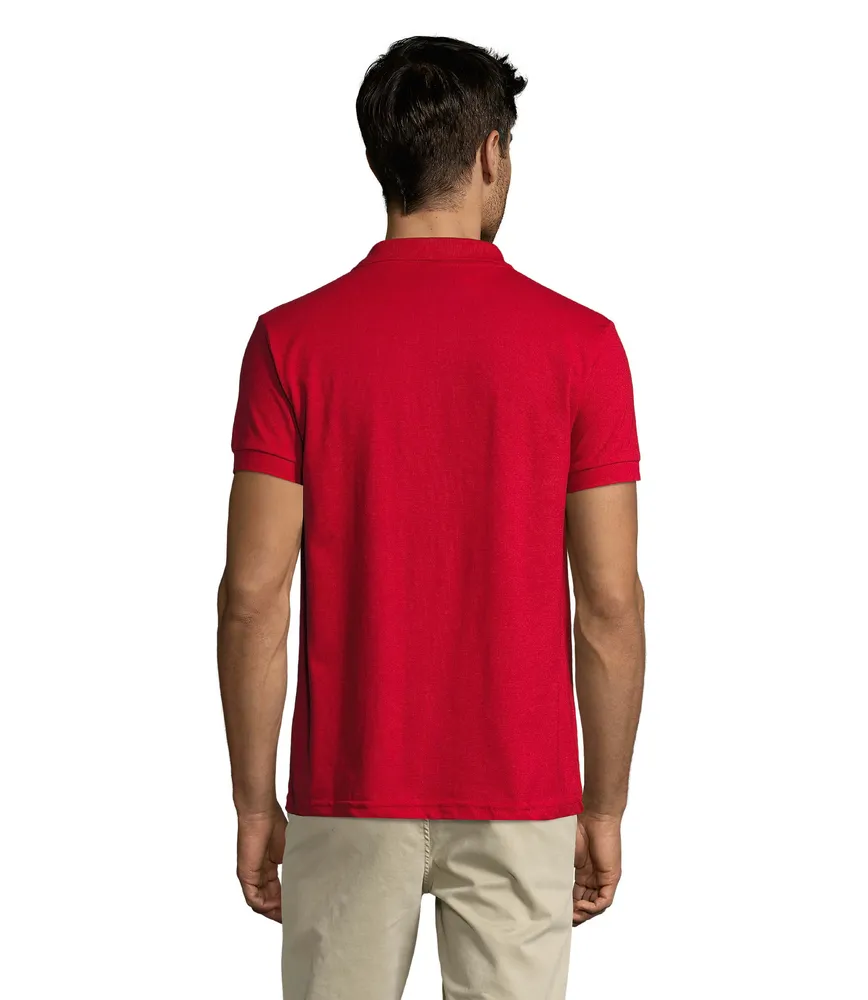 Prime Men · Prime heren polo 200g – Rood