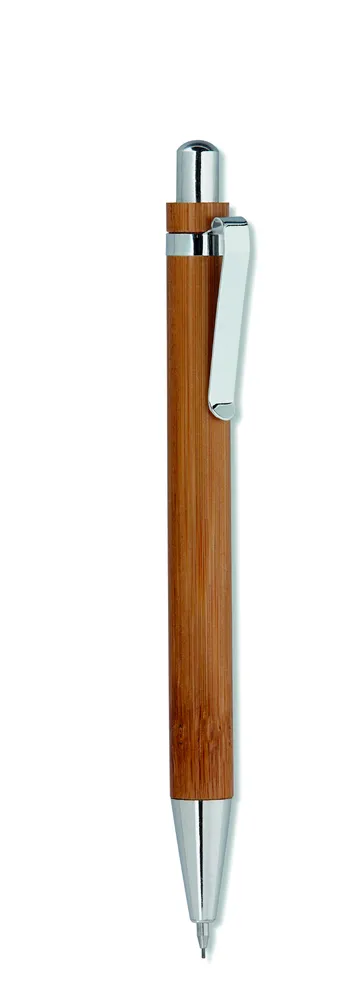 Bambooset · Bamboe pen en potloodset – Hout