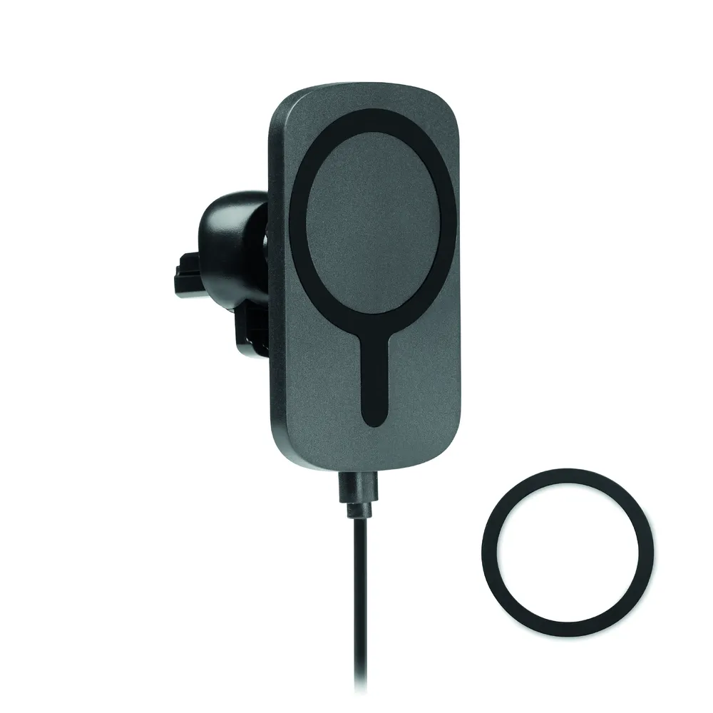 Adia · Magnetische draadloze lader 15W – Zwart