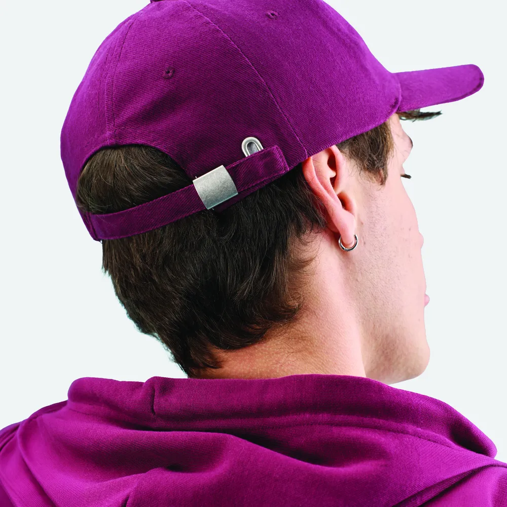 Buffalo Six Panel Cap – Burgundy