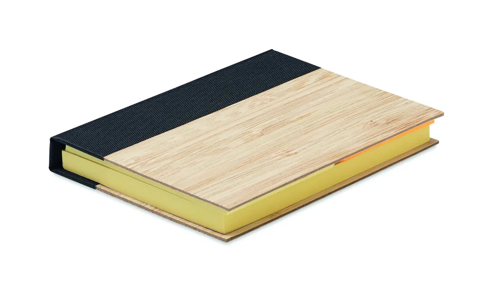 Visionbam · Bamboe sticky notes set – Zwart