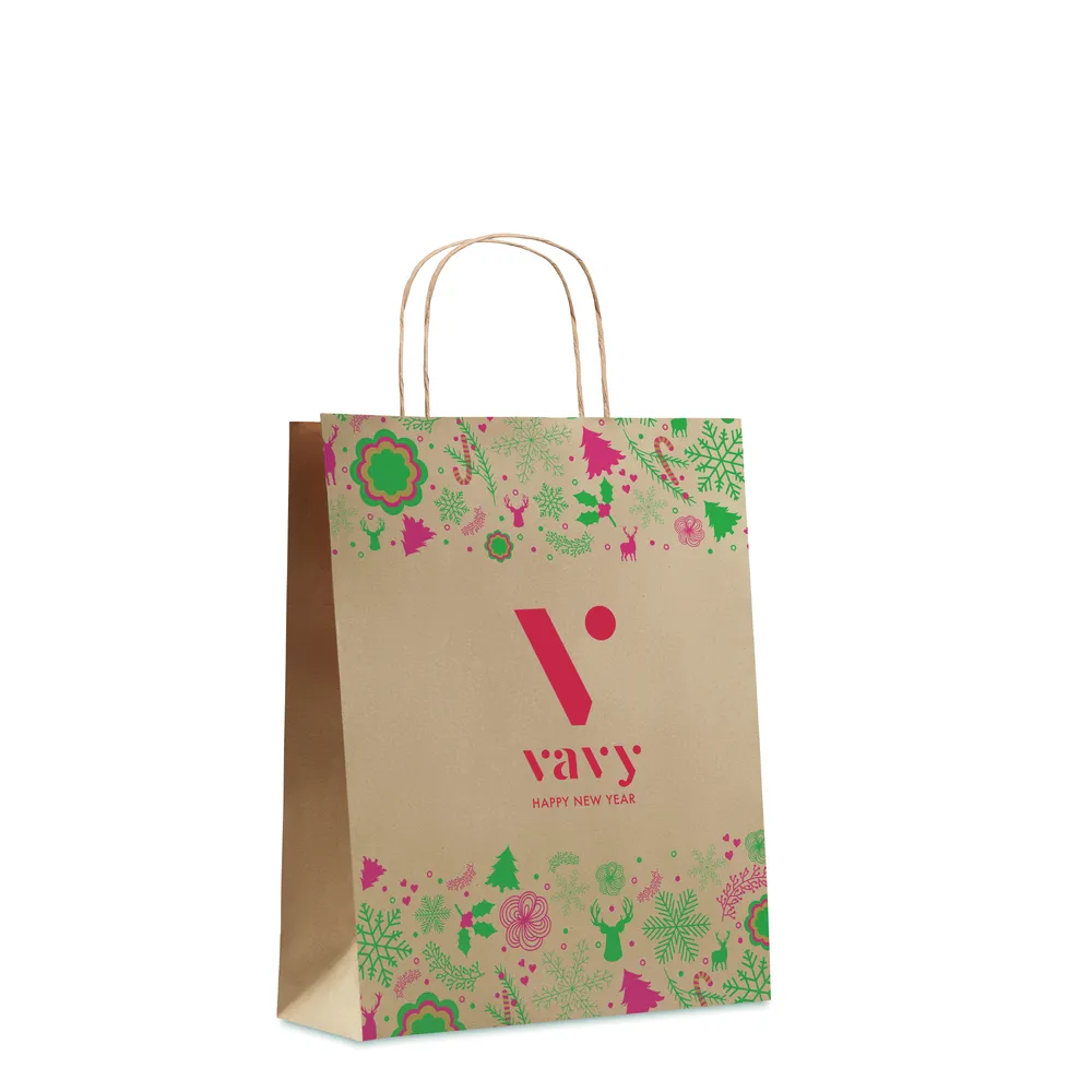 Bao Medium · Papieren geschenkzakje medium – Beige