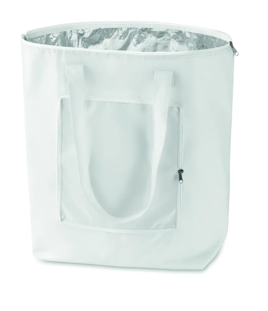 Plicool · Koeltas van 210T nylon – Wit