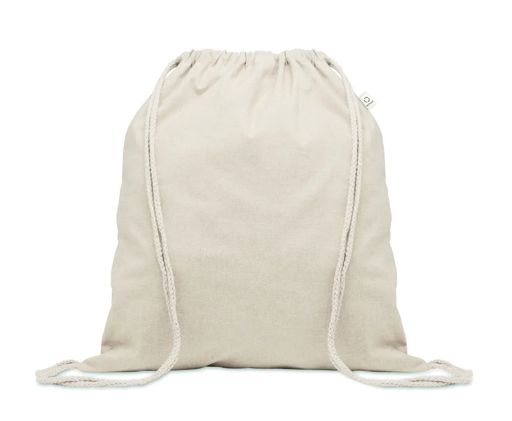 Cabetri · Trekkoord rugzak gerecycled – Beige