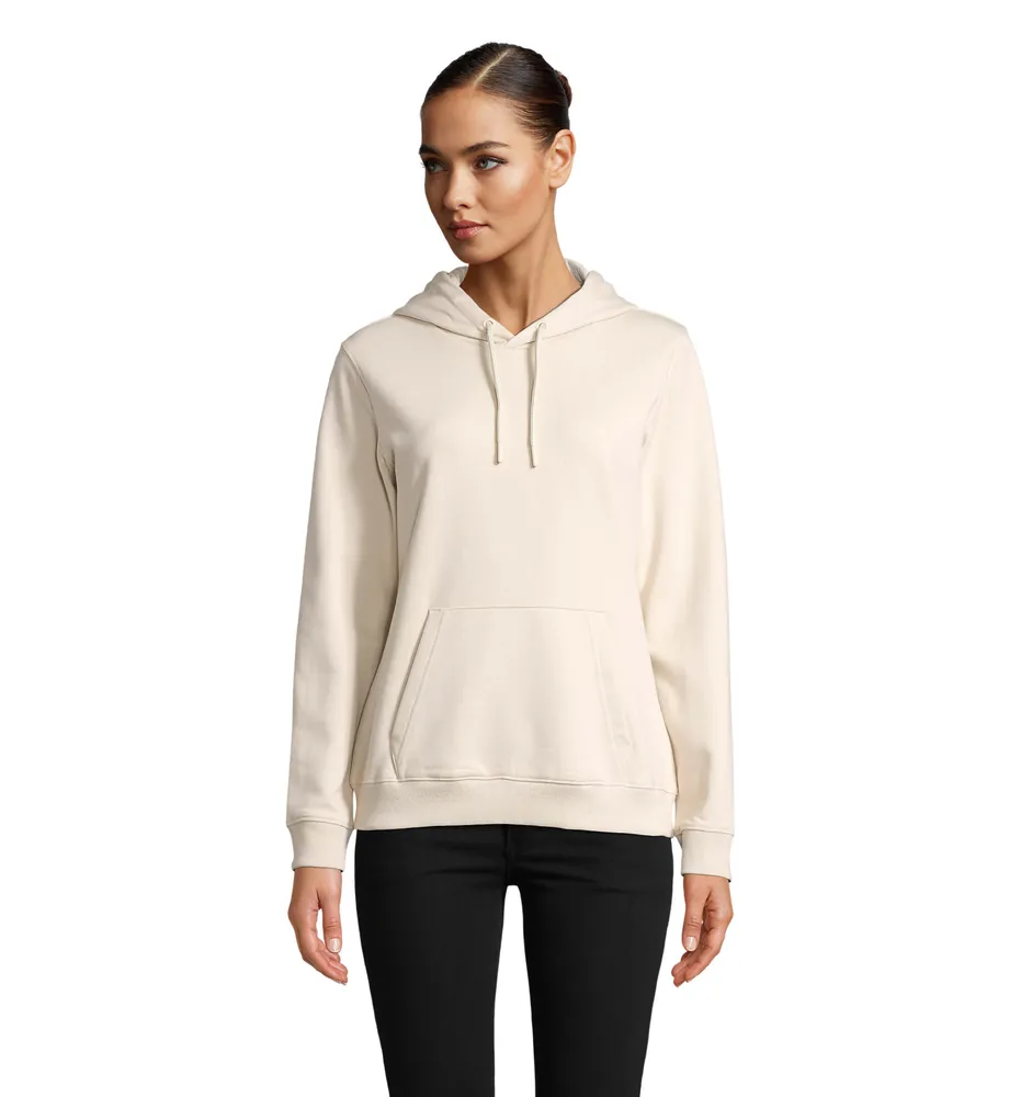 Nicholas Women Hooded Sweat – Dusty beige