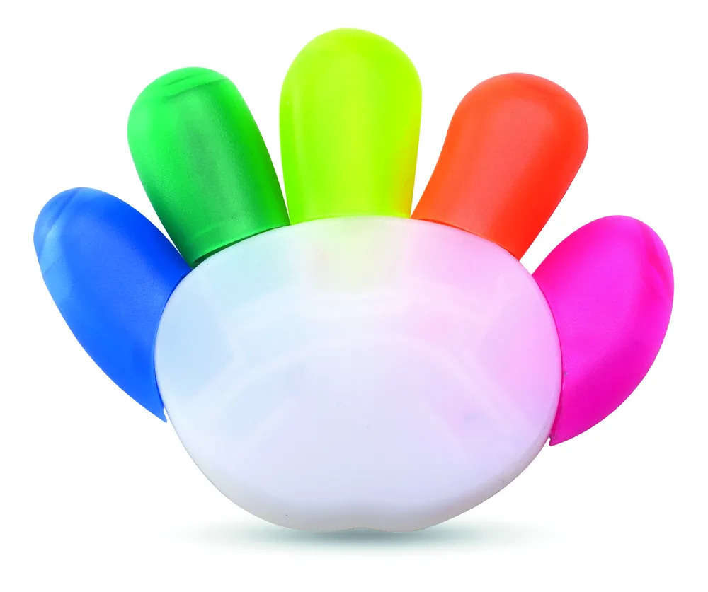 Colore · 5-Kleurige markeerstift – Multicolour