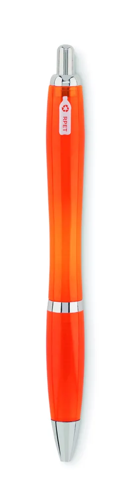 Rio RPET · RPET balpen – Transparant oranje